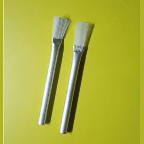 Grain mill machine cleaning brush