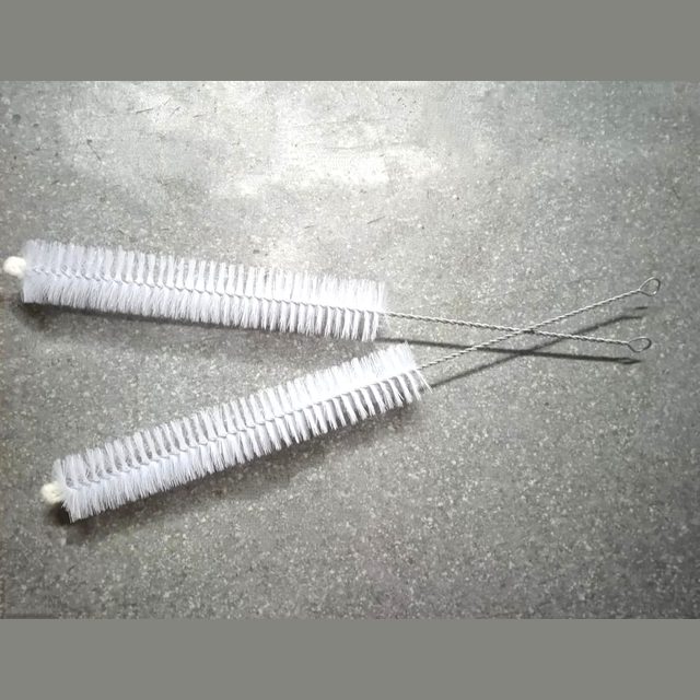 Nylon condenser cleaning brush