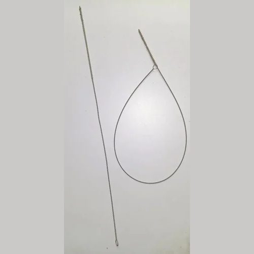 Nylon feeding tube cleaning brush